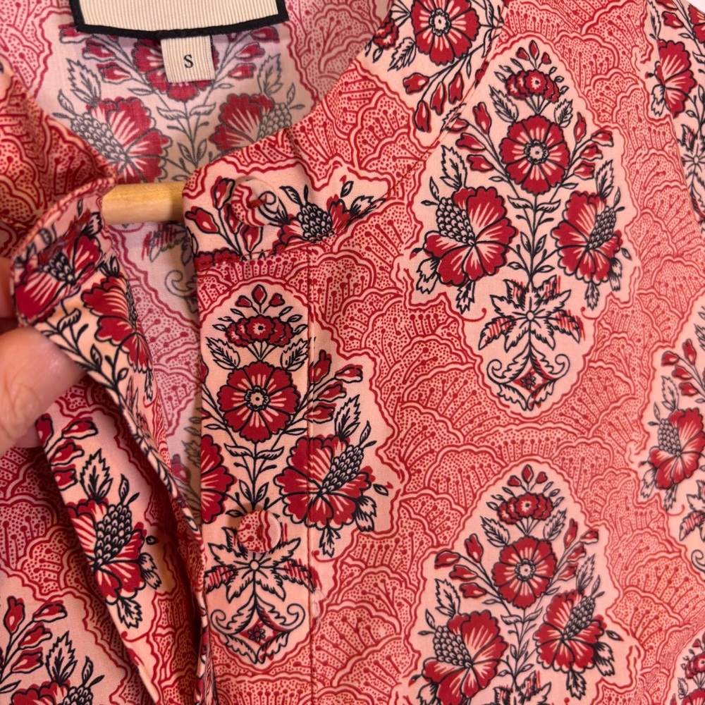 Tuckernuck Scarlet Sonata Royal Shirt Dress - Picture 6 of 8